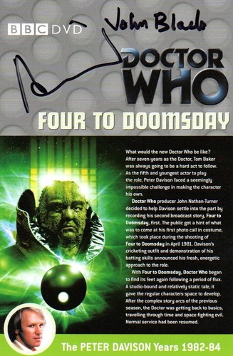 Doctor who four to - four,